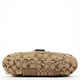 Coach F12316 Beige Gold Patchwork Soho Shoulder Bag