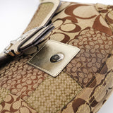 Coach F12316 Beige Patchwork Soho Shoulder Bag