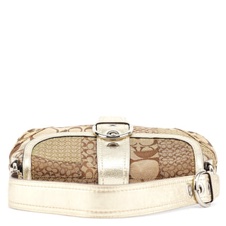 Coach F12316 Beige Patchwork Soho Shoulder Bag