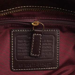 Coach F12467 Beige Brown Hamptons Tote Bag