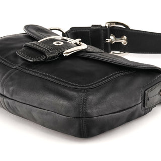 Coach F13105 Black Leather Soho Shoulder Bag