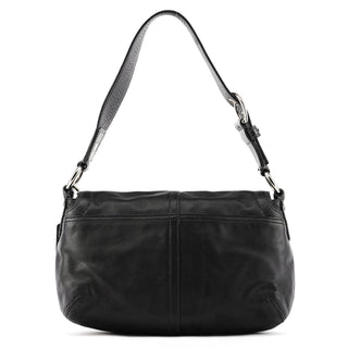 Coach F13105 Black Leather Soho Shoulder Bag