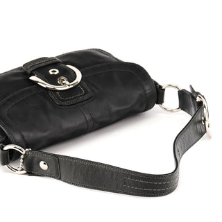 Coach F13105 Black Leather Soho Shoulder Bag