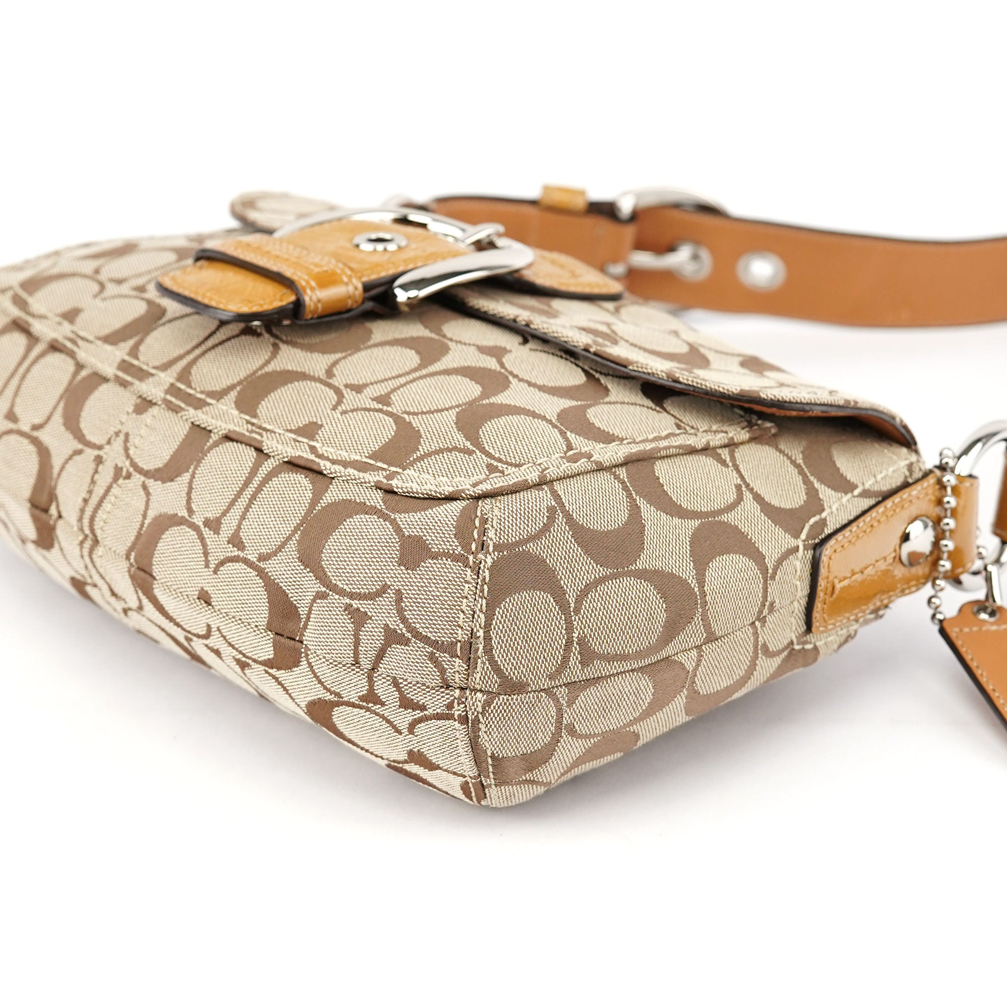 Coach F13113 Beige Soho Shoulder Bag