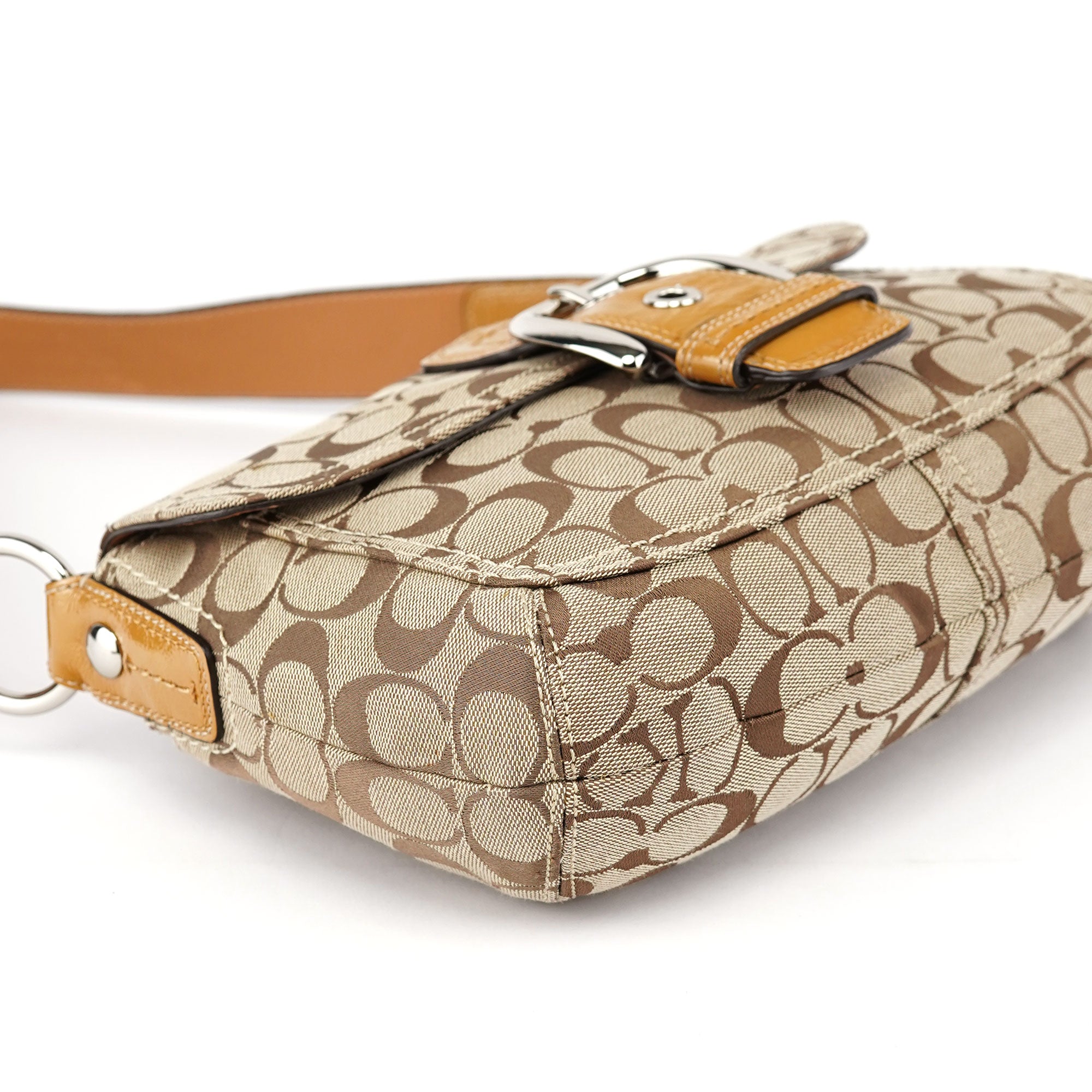 Coach F13113 Beige Soho Shoulder Bag