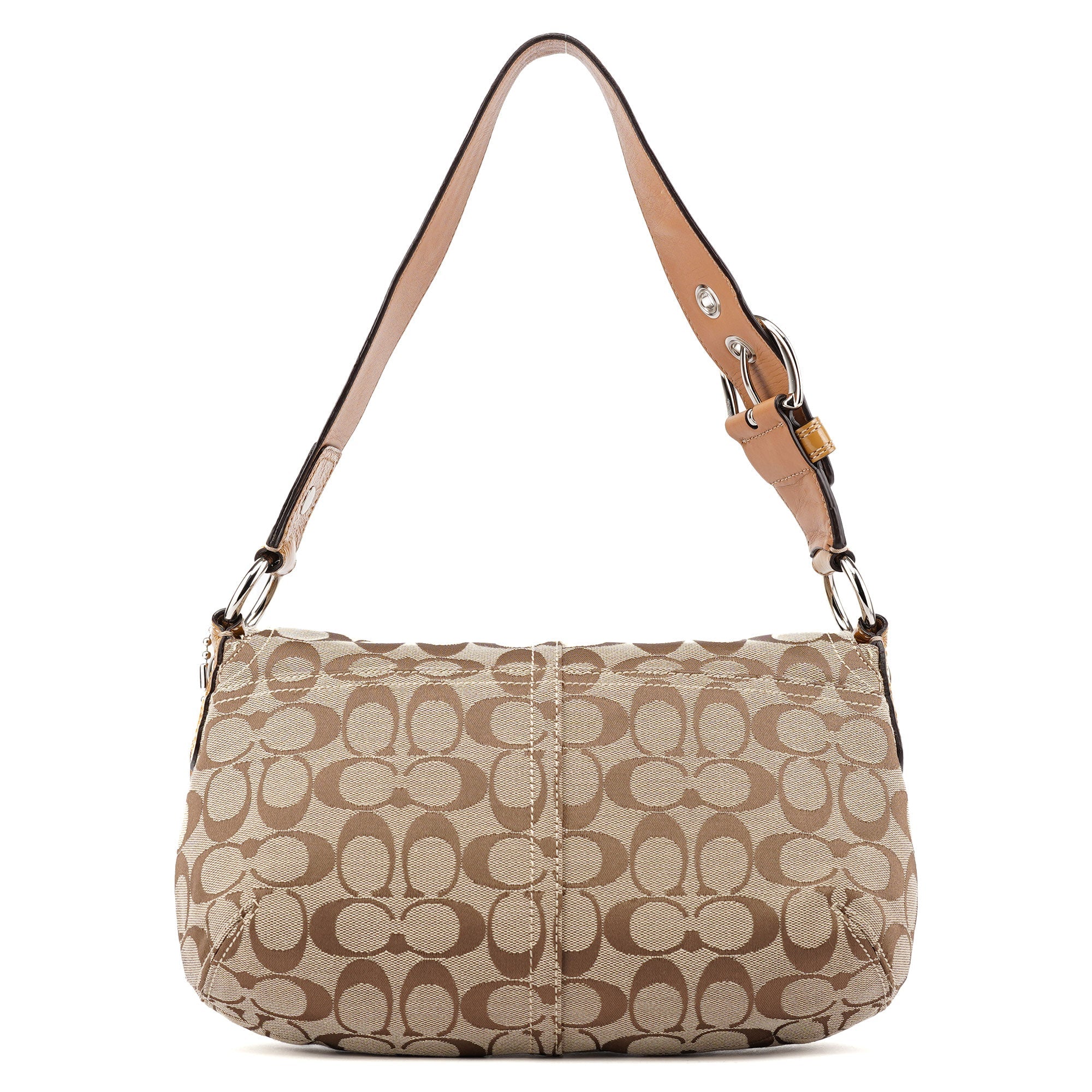 Coach F13113 Beige Soho Shoulder Bag