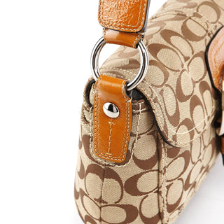 Coach F13113 Beige Soho Shoulder Bag