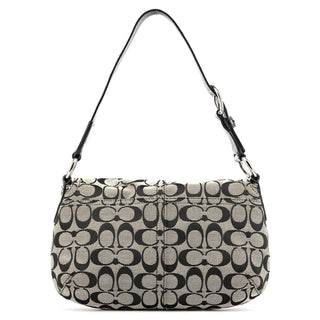 Coach F13113 Grey Black Soho Shoulder Bag