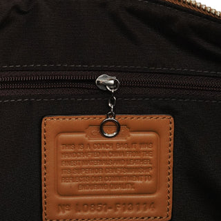 Coach F13114 Beige Signature Soho Shoulder Bag