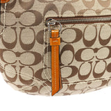Coach F13114 Soho schoudertas van beige Signature canvas