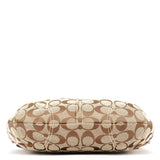 Coach F13114 Soho schoudertas van beige Signature canvas
