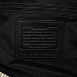 Coach F13114 Grey Black Signature Soho Shoulder Bag