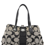 Coach F13533 Grey Signature C Tote Bag