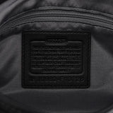 Coach F13728 Black Leather Shoulder Bag