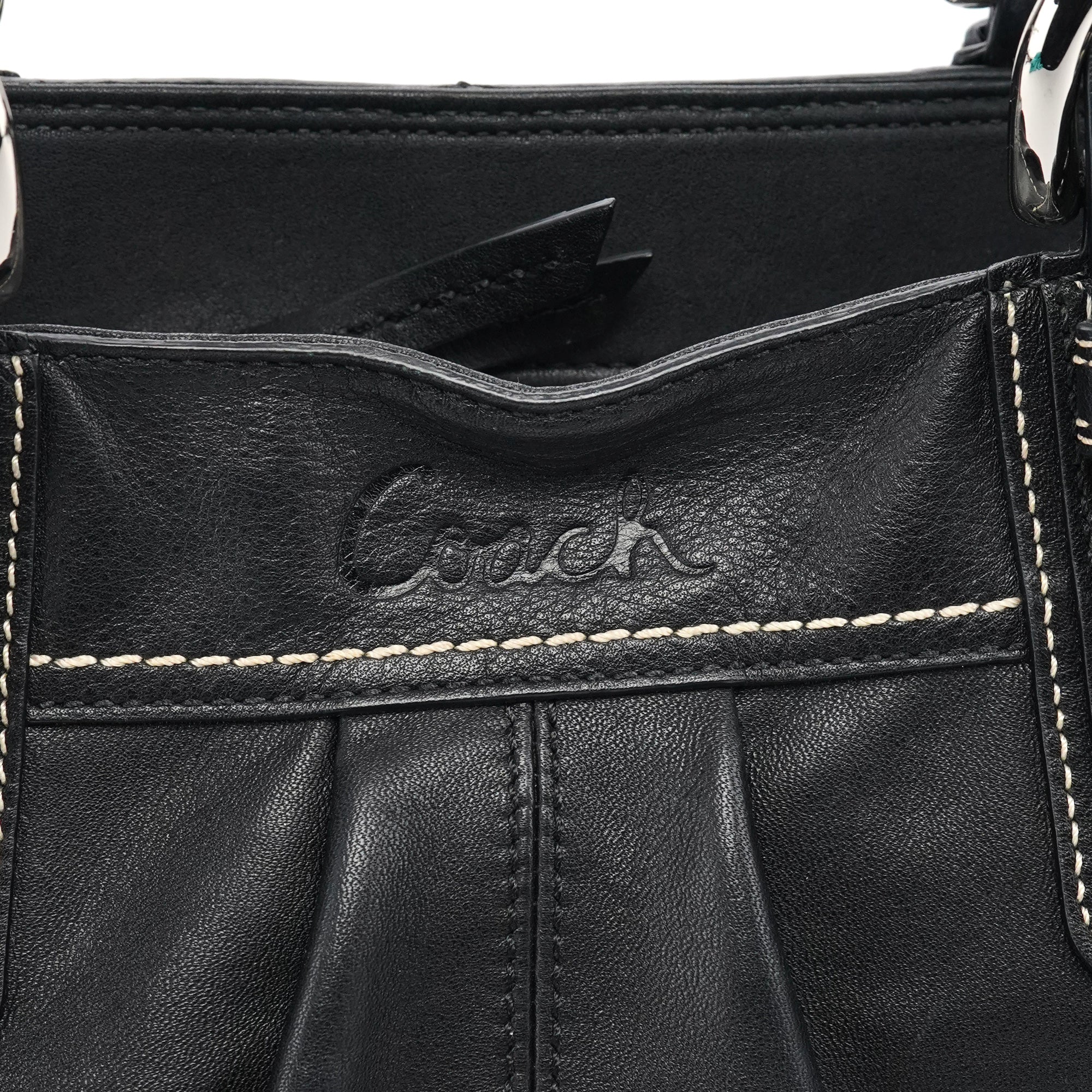 Coach F13732 Black Leather Soho Tote Bag – Rediscover Vintage