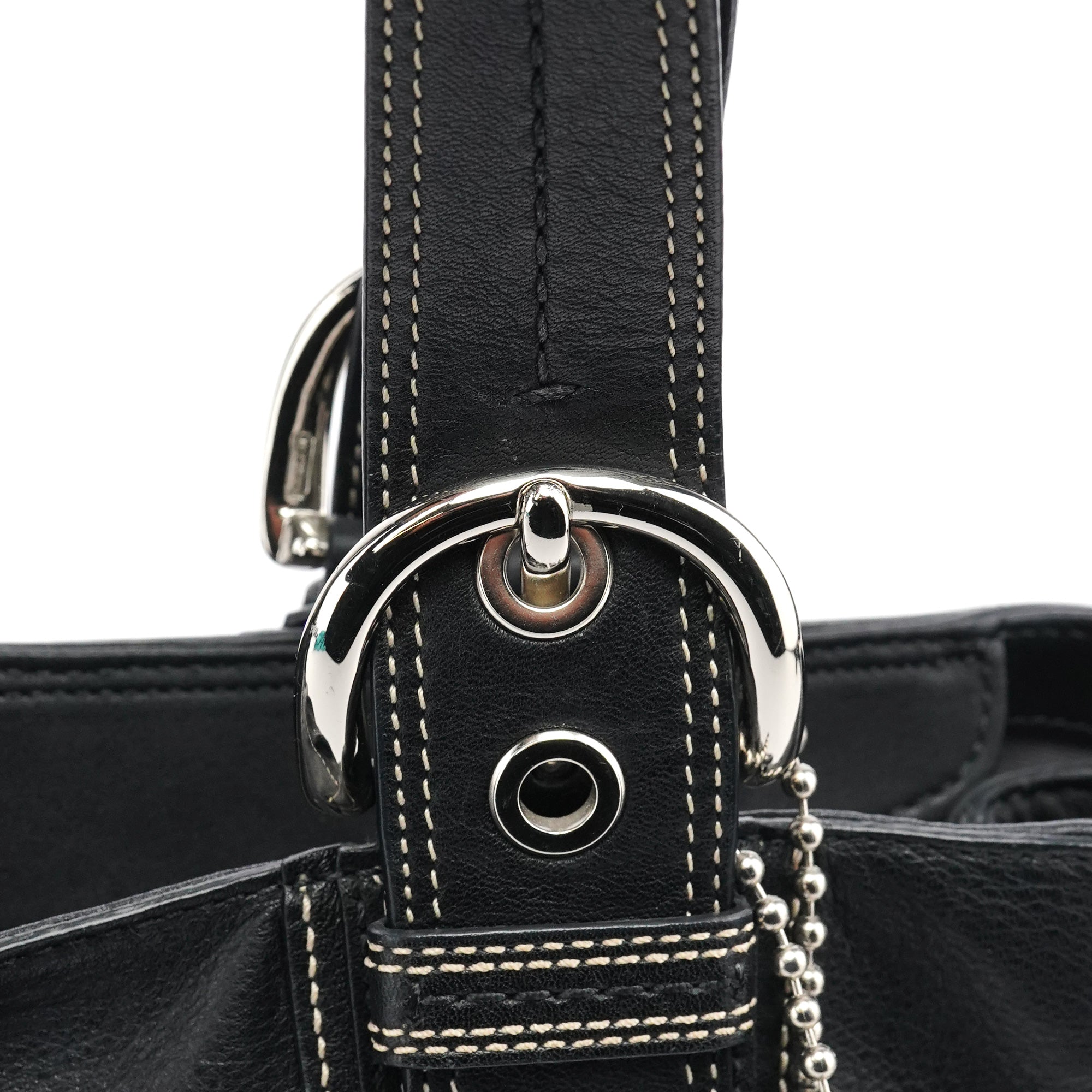 Coach F13732 Black Leather Soho Tote Bag – Rediscover Vintage