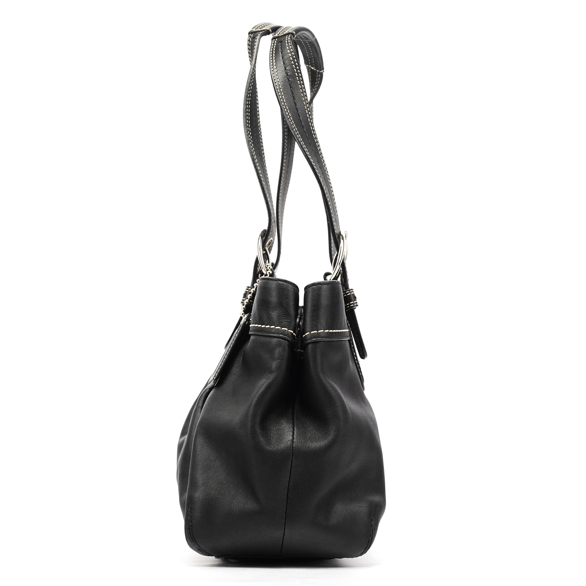Coach F13732 Black Leather Soho Tote Bag – Rediscover Vintage