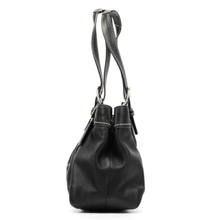 Coach F13732 Black Leather Soho Tote Bag