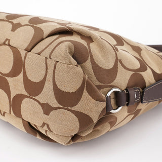 Coach F15067 Beige Signature C Crossbody Bag