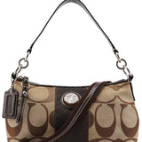 Coach F15111 Beige Signature C 2-Way Shoulder Bag