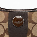 Coach F15111 Beige Signature C 2-Way Shoulder Bag