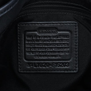 Coach F15203 Grey Black Signature Soho Shoulder Bag