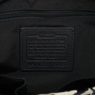 Coach F15665 Grey Black Signature Hampton Tote Bag