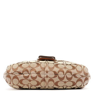 Coach F15668 Beige Signature Soho Shoulder Bag