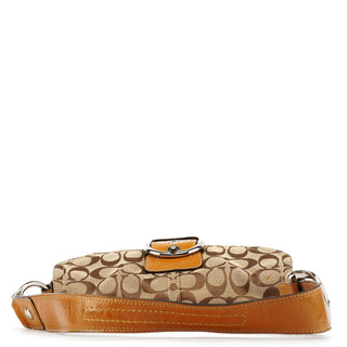 Coach F15668 Beige Signature Soho Shoulder Bag
