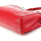 Coach F16531 Penelope shopper van rood generfd leer