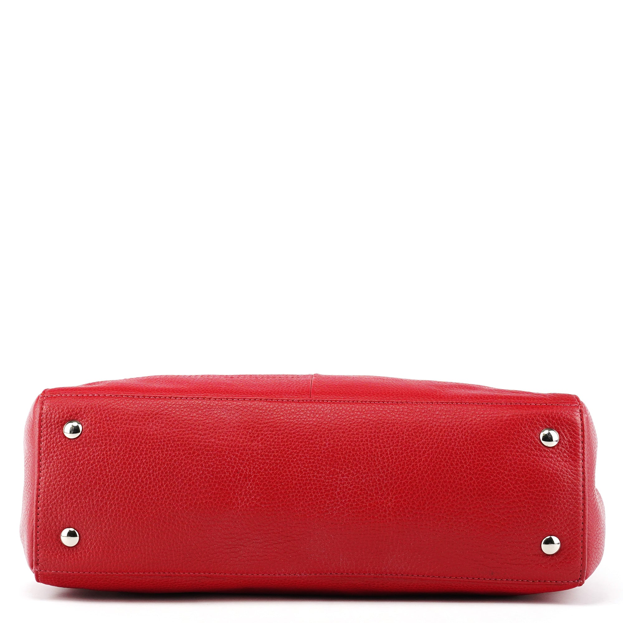 Coach F16531 Penelope shopper van rood generfd leer