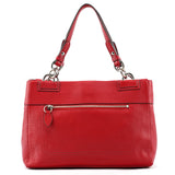 Coach F16531 Penelope shopper van rood generfd leer