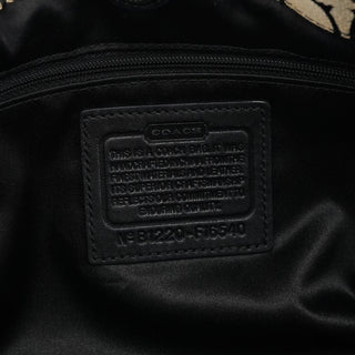 Coach F16540 Grey Turnlock Tote Bag