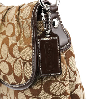 Coach F17093 Beige Brown Soho Shoulder Bag