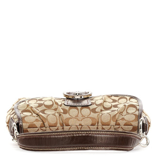 Coach F17093 Beige Brown Soho Shoulder Bag