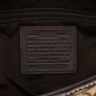 Coach F17093 Beige Brown Soho Shoulder Bag