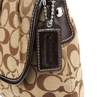 Coach F17093 Beige Brown Soho Shoulder Bag