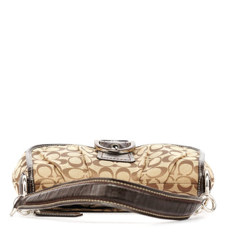 Coach F17093 Beige Brown Soho Shoulder Bag