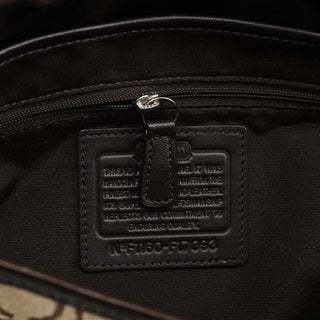Coach F17093 Beige Brown Soho Shoulder Bag