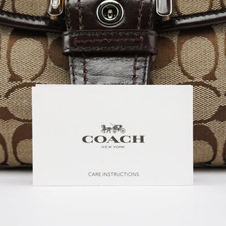 Coach F17093 Beige Brown Soho Shoulder Bag