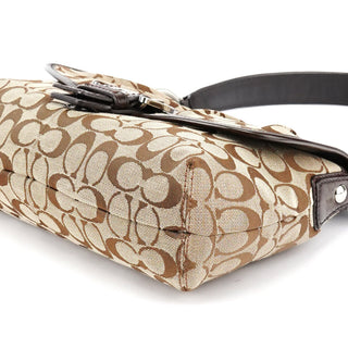Coach F17093 Beige Brown Soho Shoulder Bag