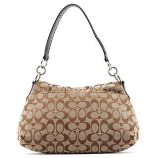 Coach F17093 Beige Signature C Soho Shoulder Bag