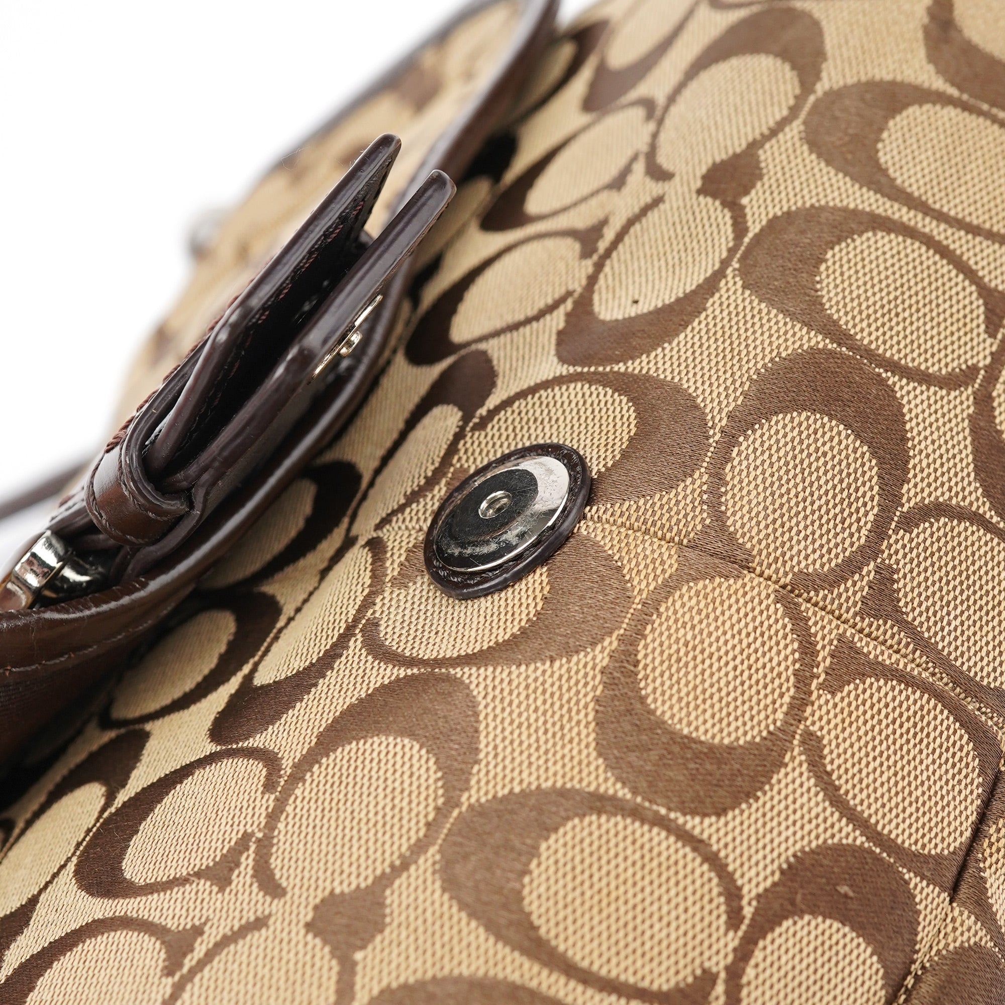Coach F17093 Beige Soho Shoulder Bag
