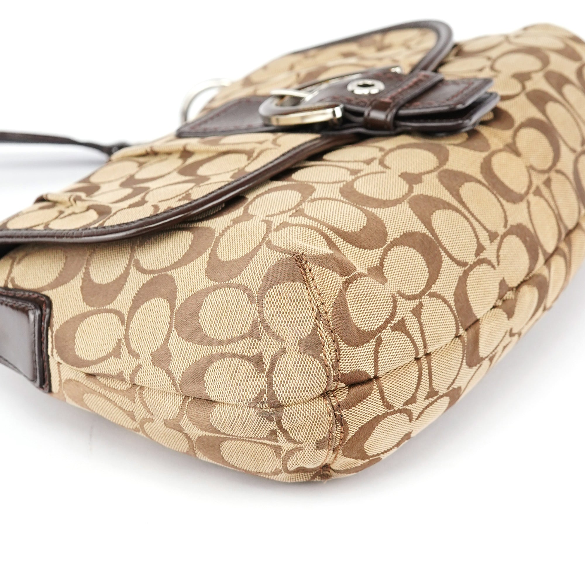 Coach F17093 Beige Soho Shoulder Bag