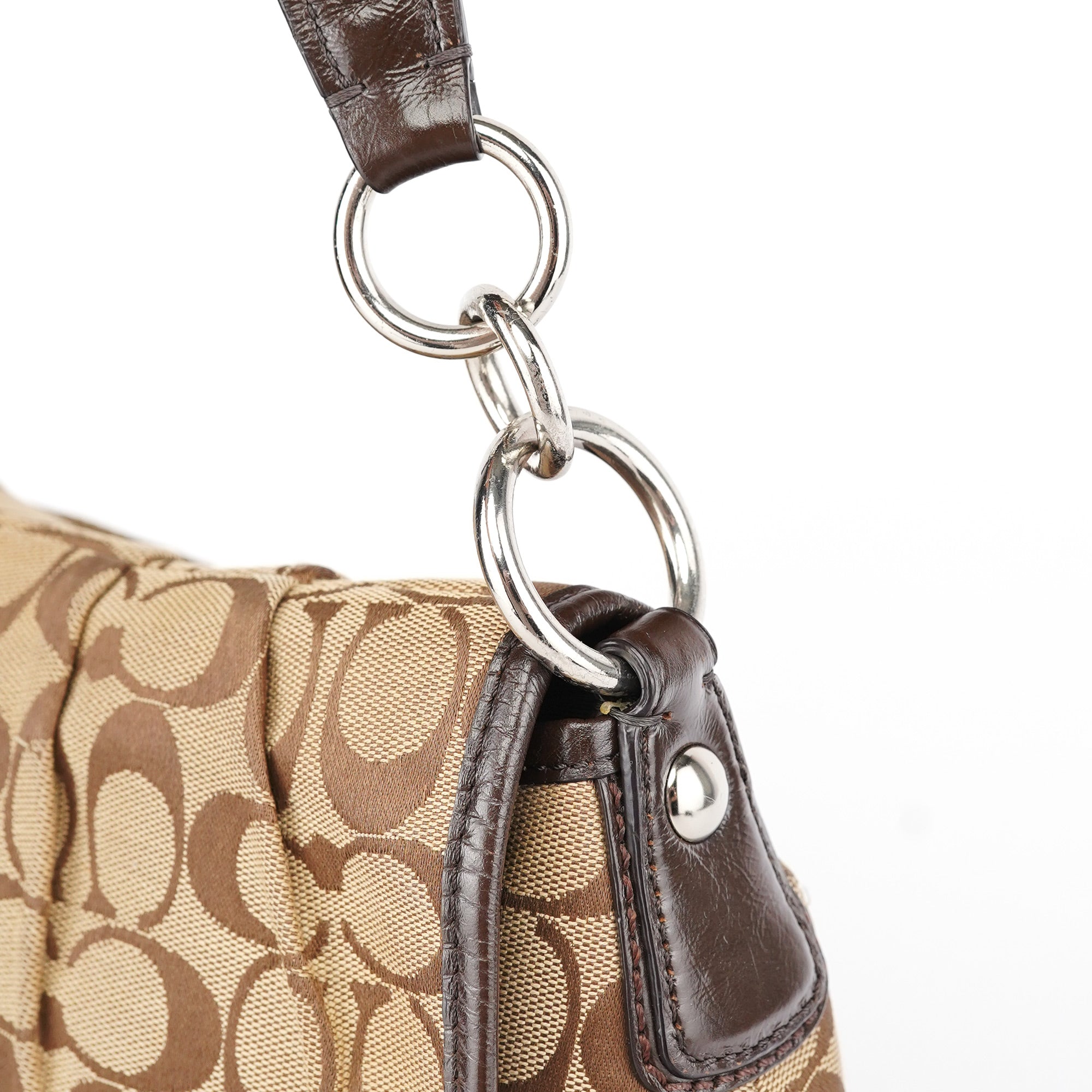 Coach F17093 Beige Soho Shoulder Bag