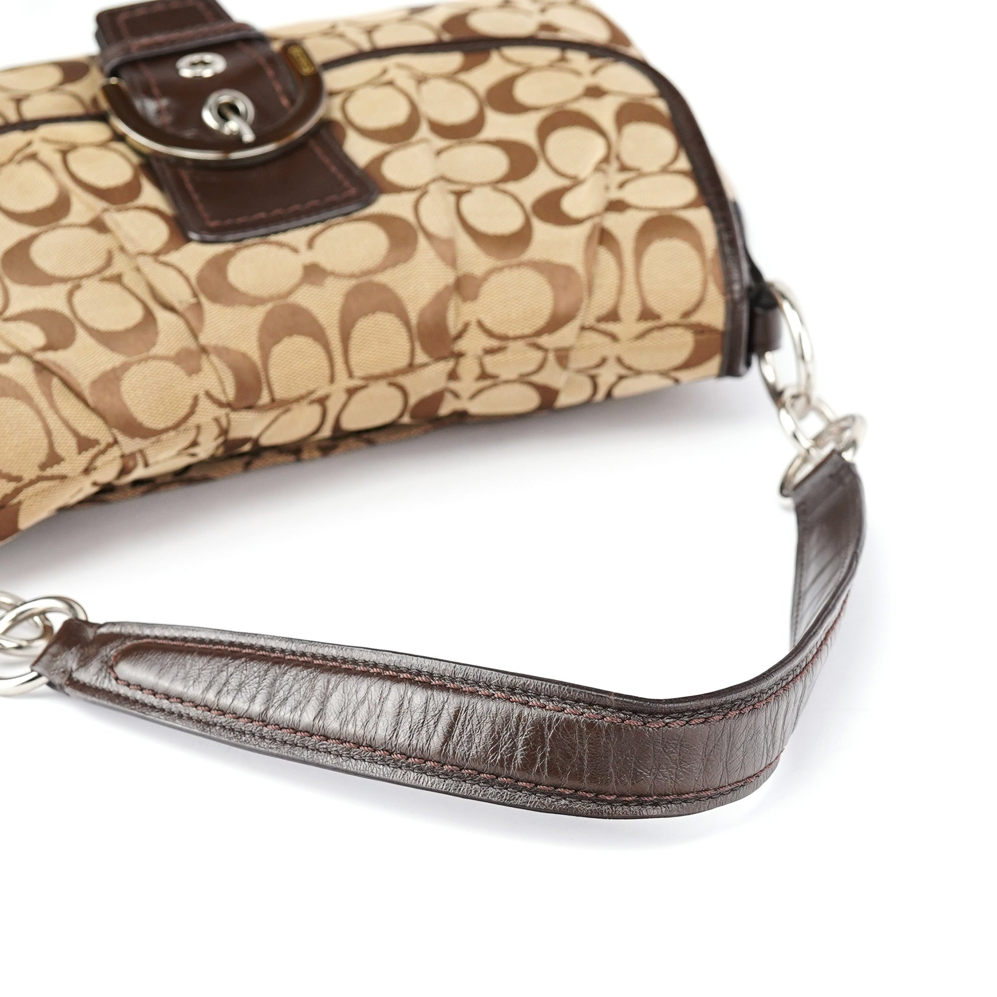 Coach F17093 Beige Soho Shoulder Bag