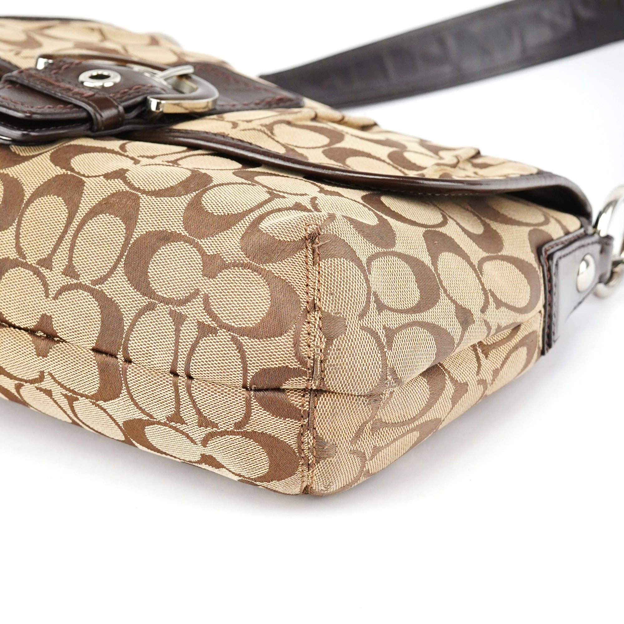 Coach F17093 Beige Soho Shoulder Bag