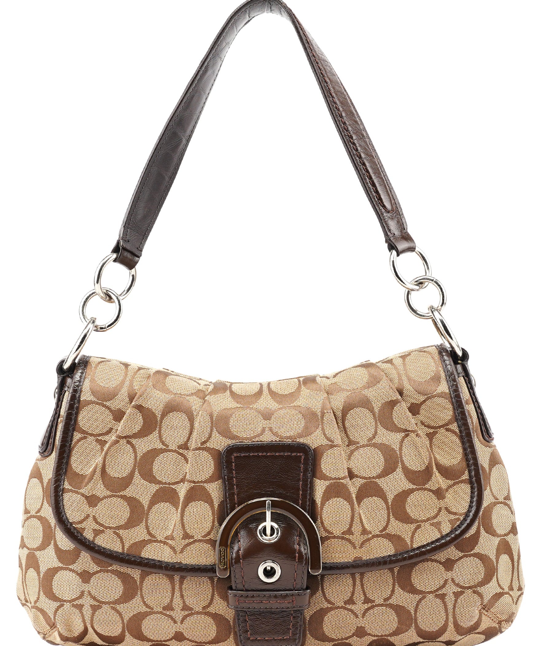 Coach F17093 Beige Soho Shoulder Bag