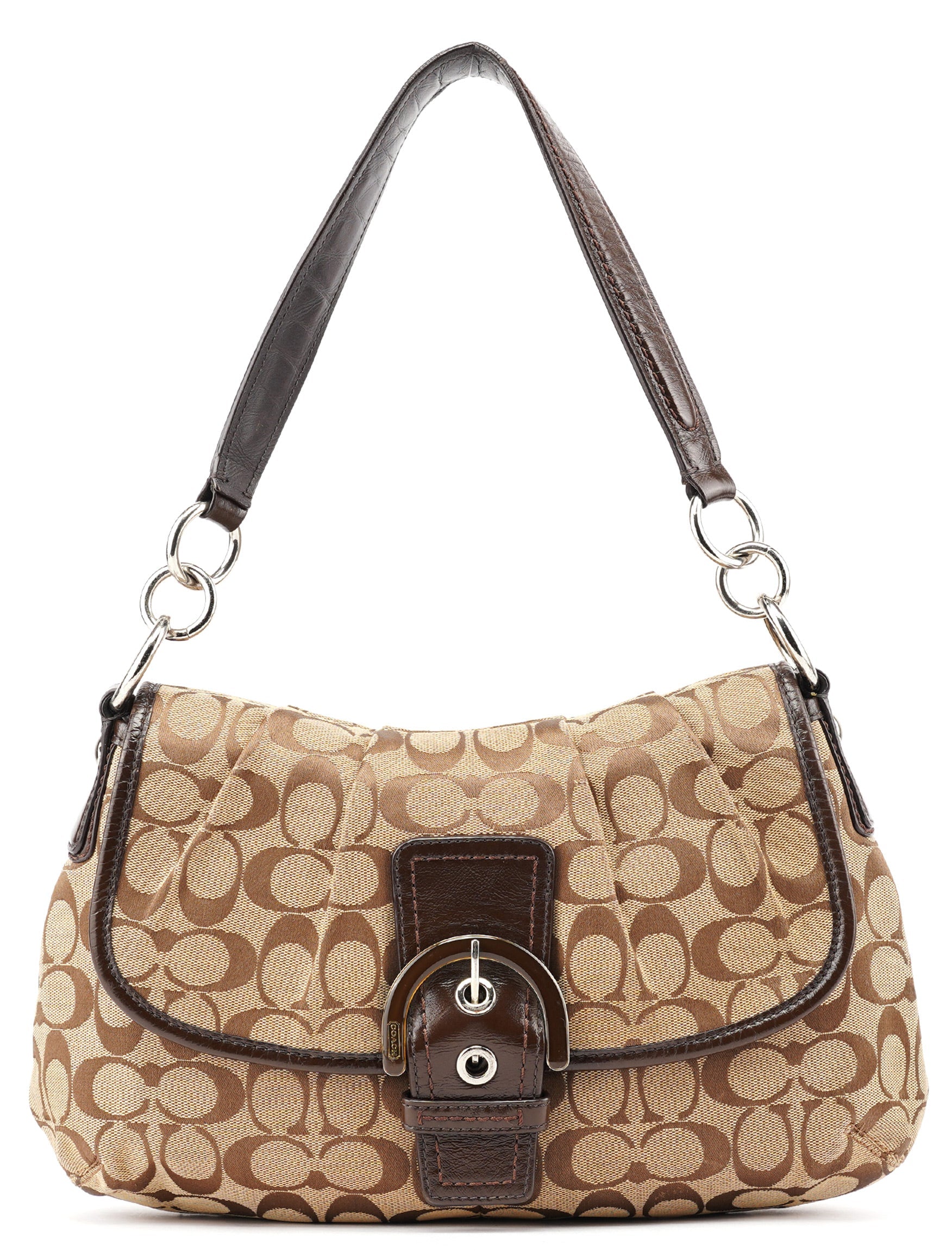 Coach F17093 Beige Soho Shoulder Bag