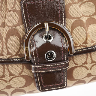 Coach F17093 Beige Soho Shoulder Bag